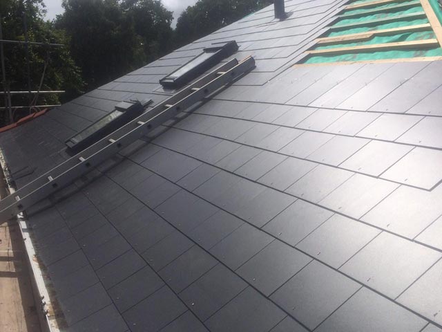 New Pitched Roof Installation on a Property in Poole Photo - Bournemouth Roofing Dorset Poole Christchurch